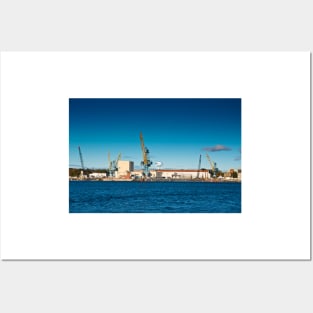 Portsmouth Naval Shipyard, Maine. USA Posters and Art